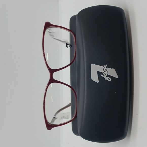 NWT WOMEN'S SEVEN7 EYEGLASS FRAMES LAUREL RED - Picture 1 of 6